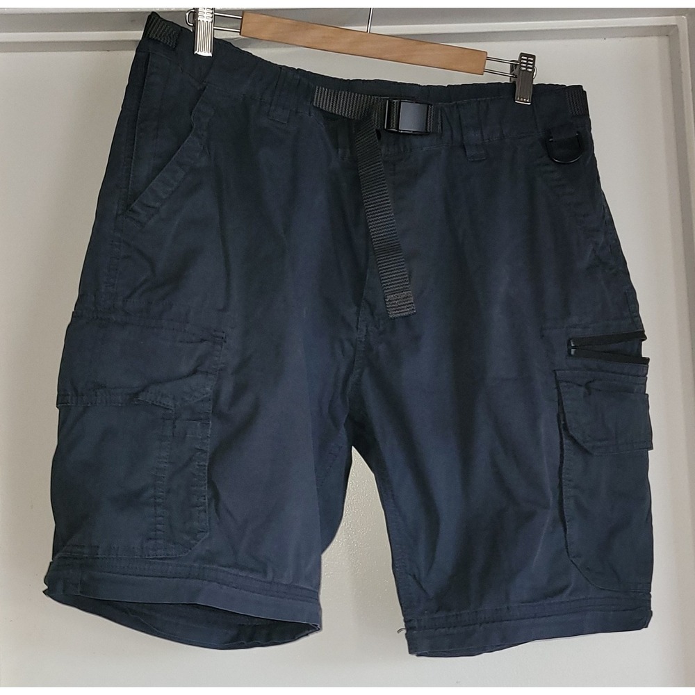 BC Clothing‎ Co. Men's Shorts XL Casual Navy Cotton Blend